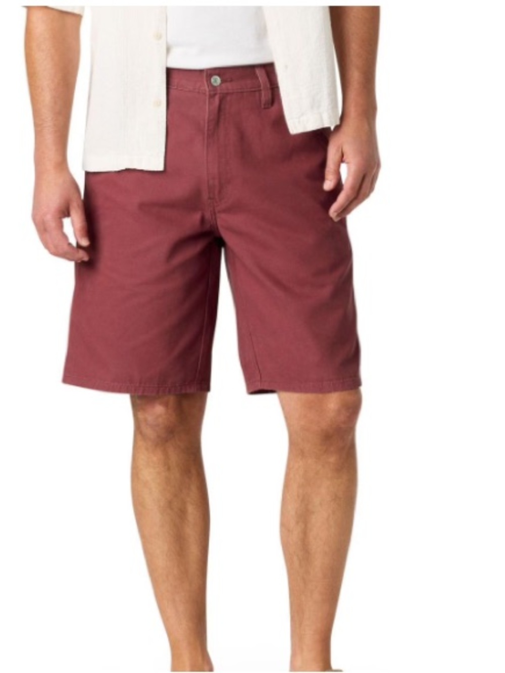 Signature By Levi Men’s utility denim shorts plum size 28